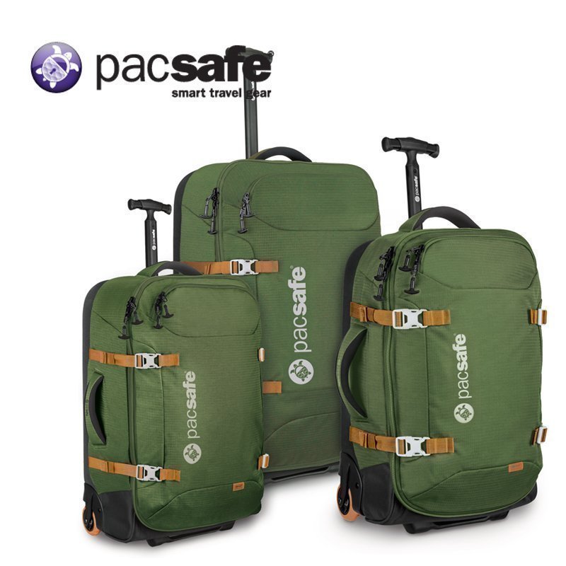 美國pacsafe防盜防水拉桿箱戶外旅行商務行李箱可登機